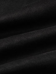 Embroidered Neckline Oversized T-Shirt 