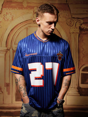 Original Striped Baseball Jersey T-Shirt - 2394 