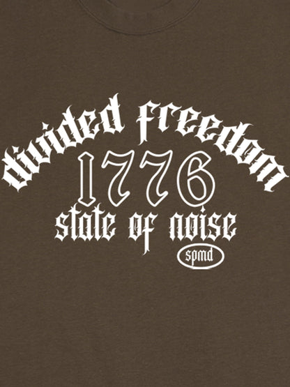 Original 1776 Lettering Print T-shirt 