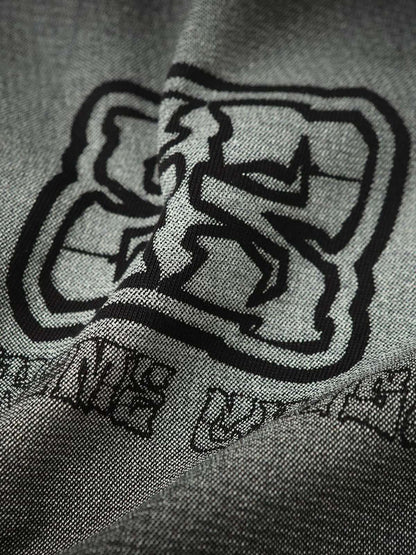 Washed  Patch Embroidery T-shirt 