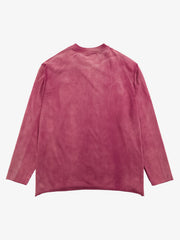 Thesupermade Washed Edge Long Sleeve T-Shirt 