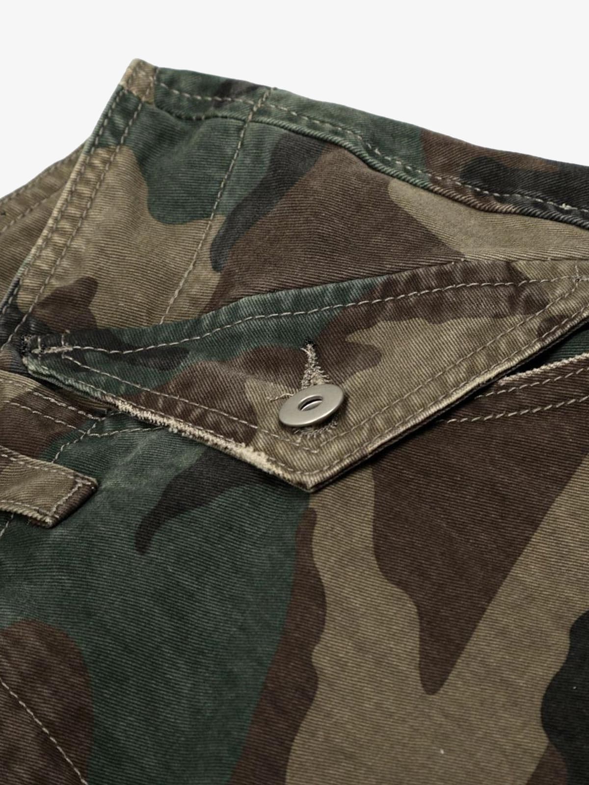 Street Camouflage Cargo Shorts 