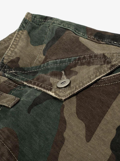 Street Camouflage Cargo Shorts 
