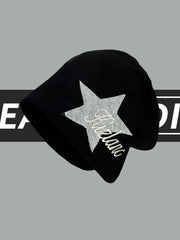 Thesupermade Star Embroidered Wrap Hat - 1703 