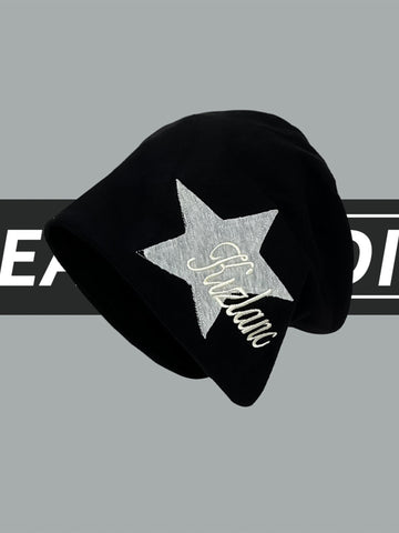 Thesupermade Star Embroidered Wrap Hat - 1703 