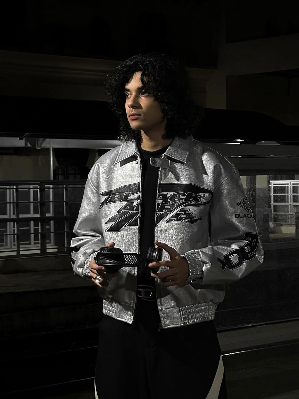 Thesupermade American Vintage Street PU Leather Jacket - 1821 