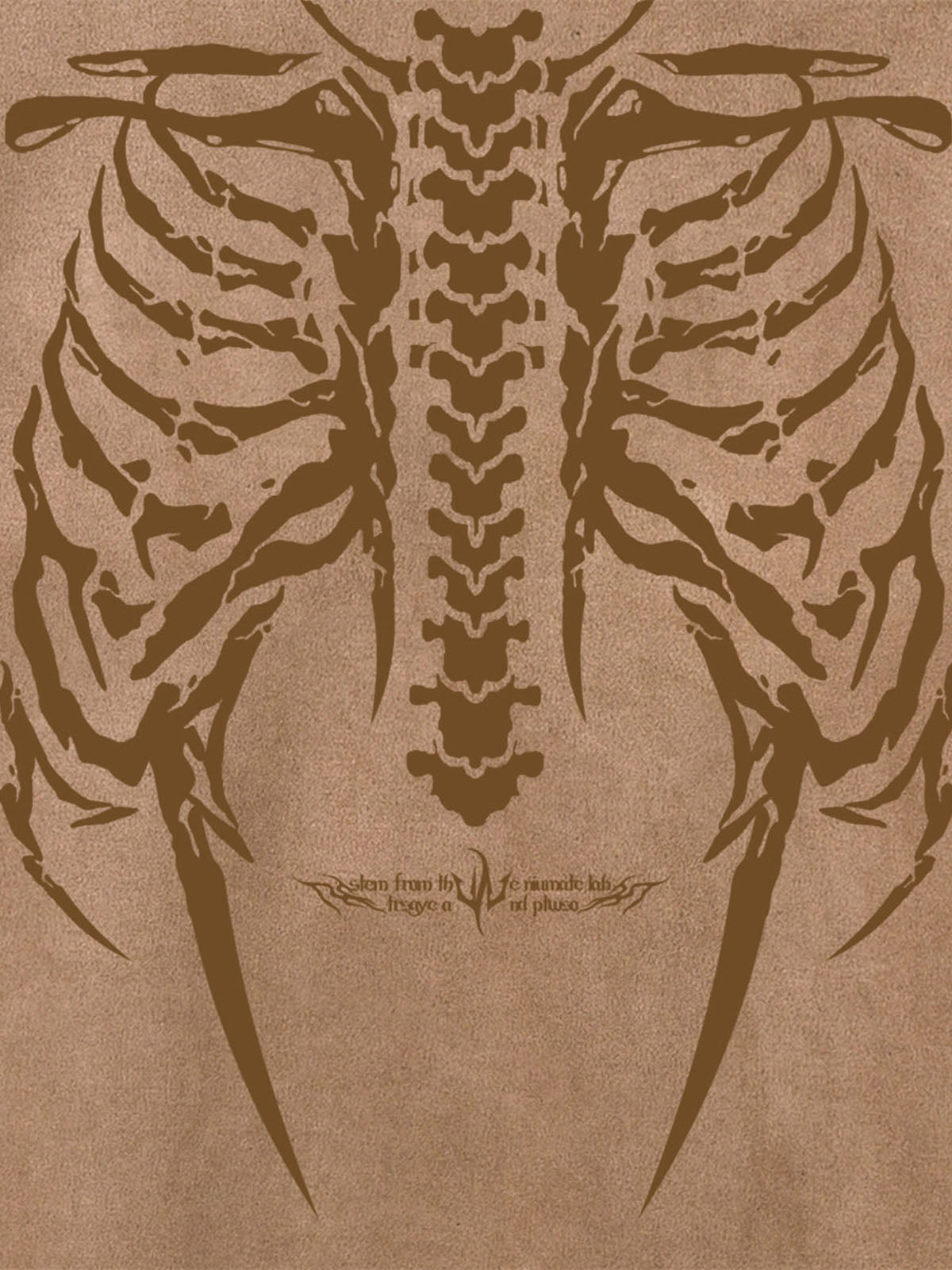Skeleton Graphic Oversized T-Shirt 