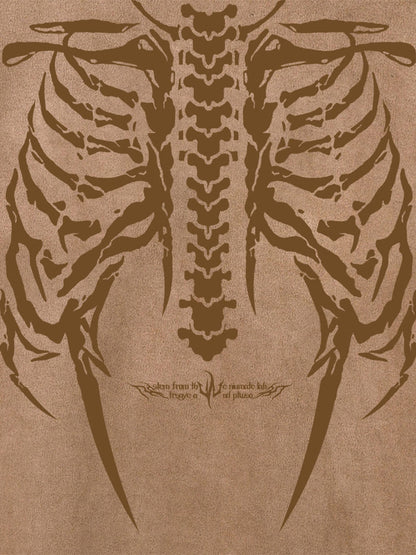 Skeleton Graphic Oversized T-Shirt 