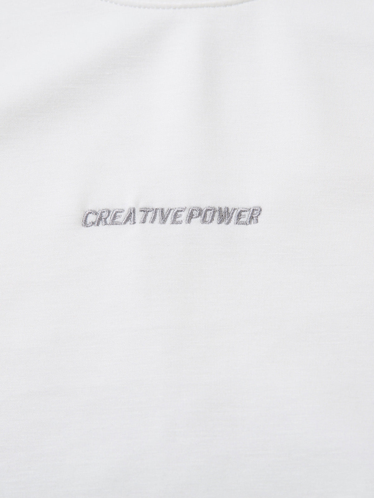 Retro Rivet Letter Embroidered T-shirt 