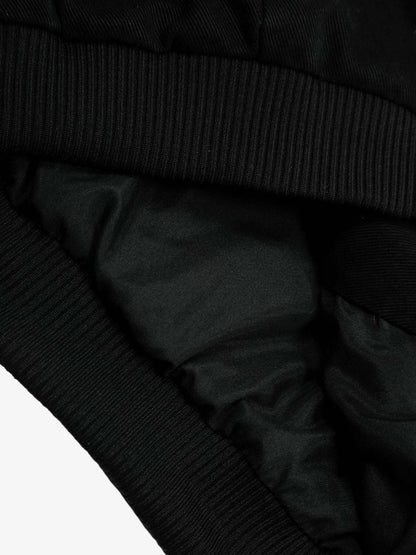Washed Distressed Patchwork Work Hooded Jacket 