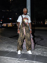 Thesupermade Leopard Print Street Style Workwear Overalls - 2020 