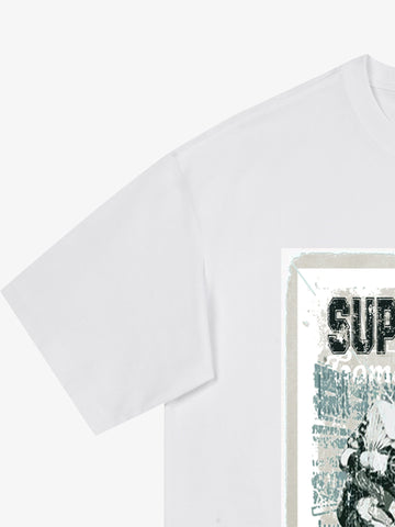Super Bowl Football Print T-Shirt 