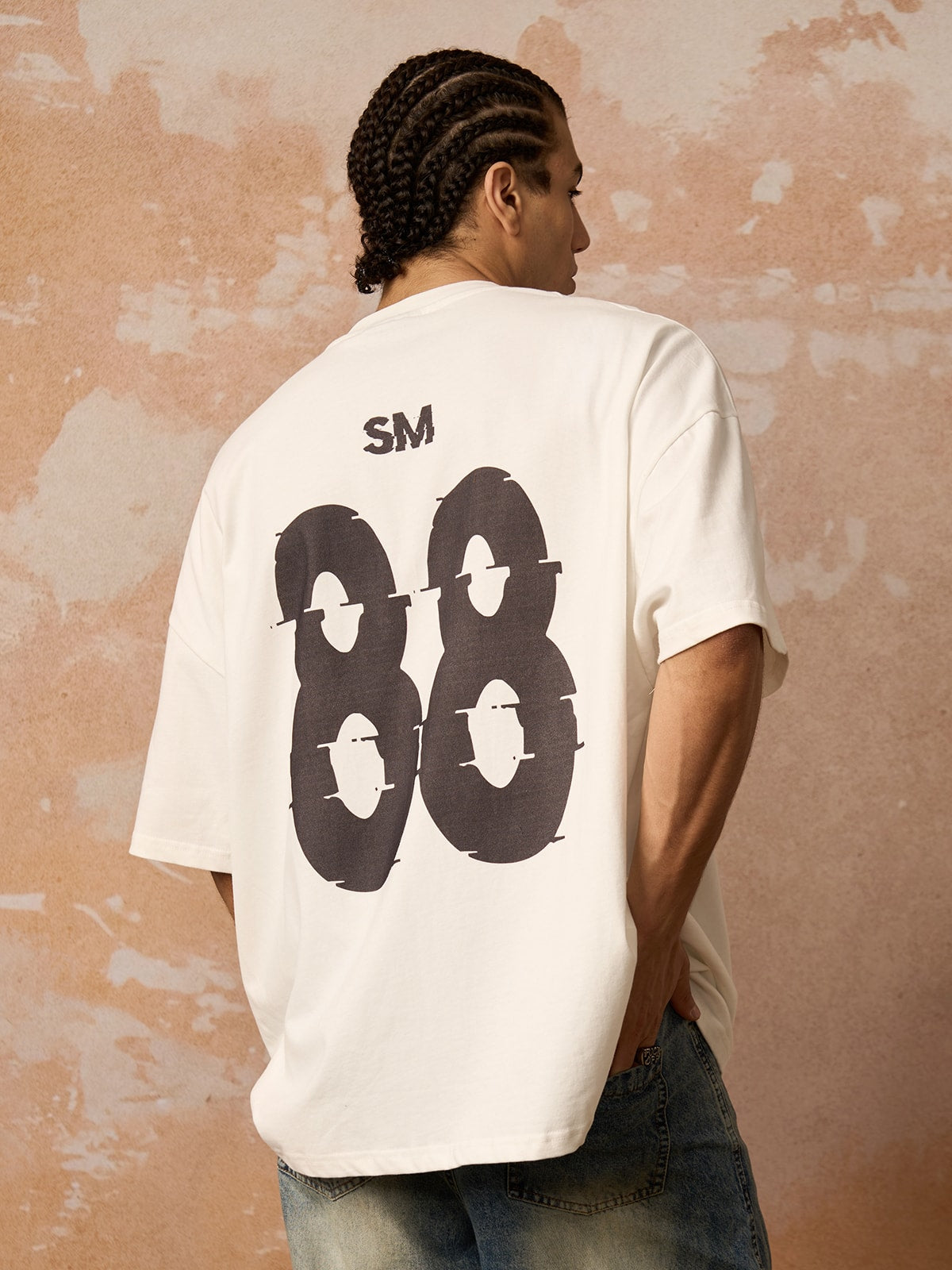 Original ”Trust is a Bullet“ Graphic Slogan T-Shirt 