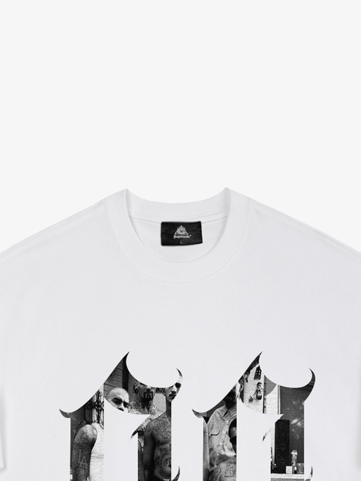 Original Photograph Letter Oversized Graphic T-Shirt 