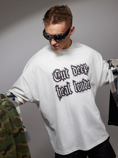 Original "Cut Deep Heal Louder" Graphic T-Shirt 