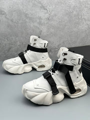 Dual-Strap Stealth Runner Boots 
