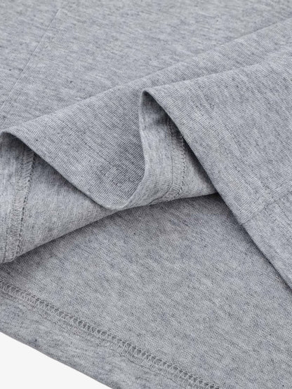 Retro Motorcycle Pleated Patch T-shirt 