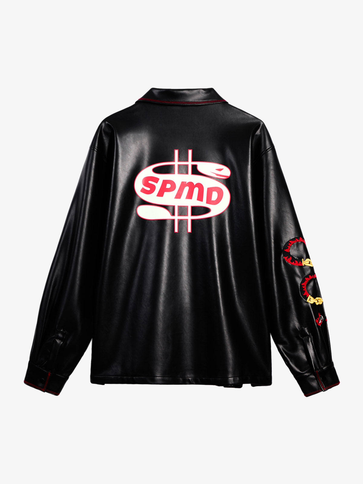 Original Embroidered Leather Shirt 