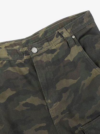 Wasteland Style Camouflage Baggy Cargo Pants - 2384 