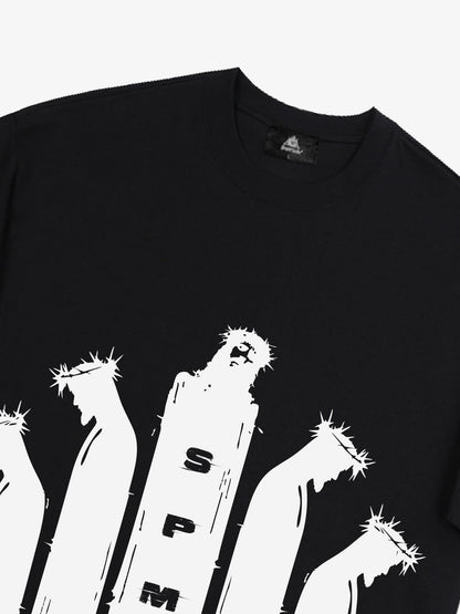 Original Saint Slogan Graphic T-Shirt 