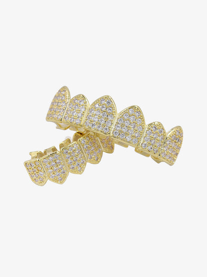 Vampire Teeth Zircon Braces 