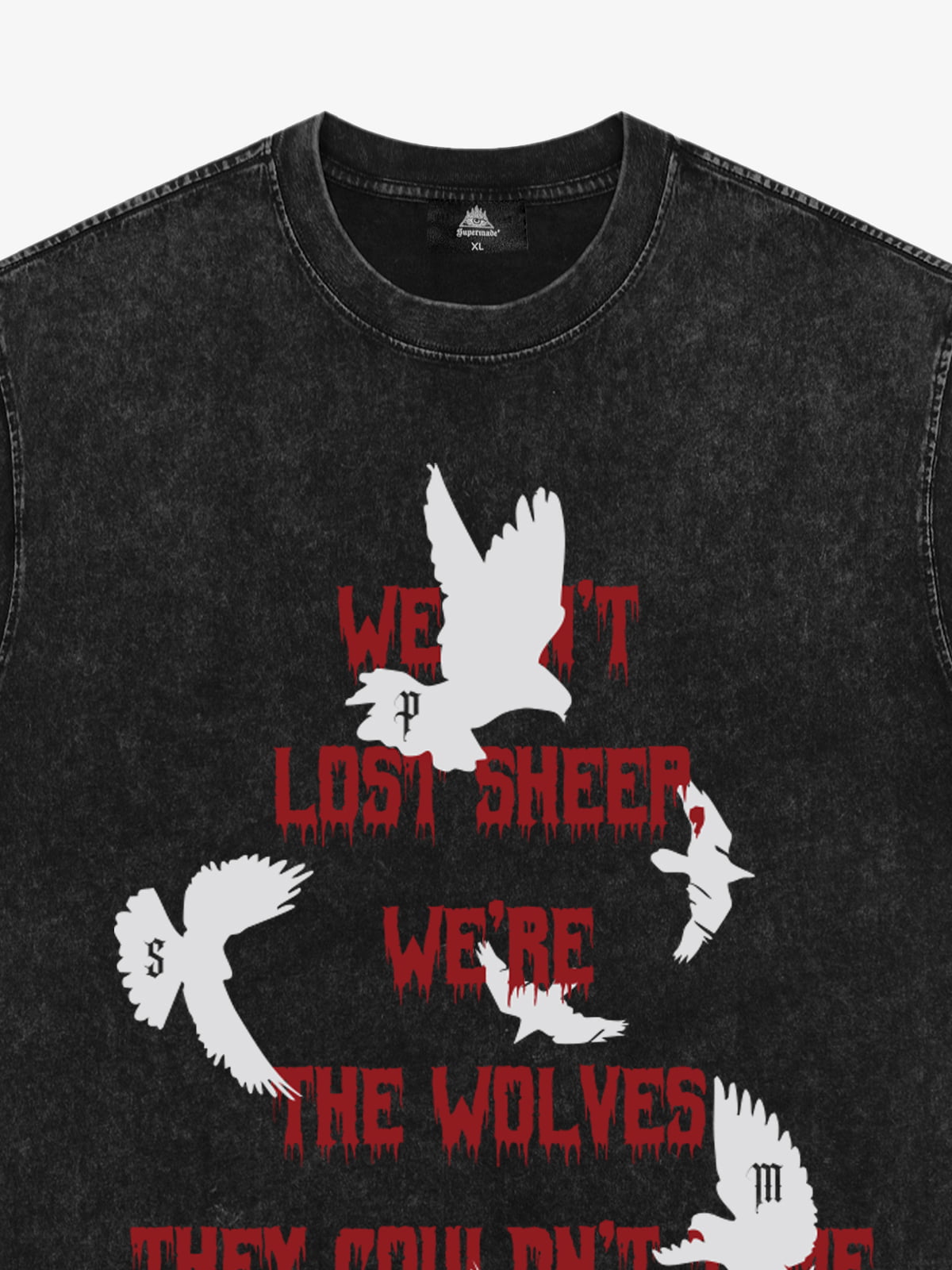 Original Saint Slogan Graphic T-Shirt 