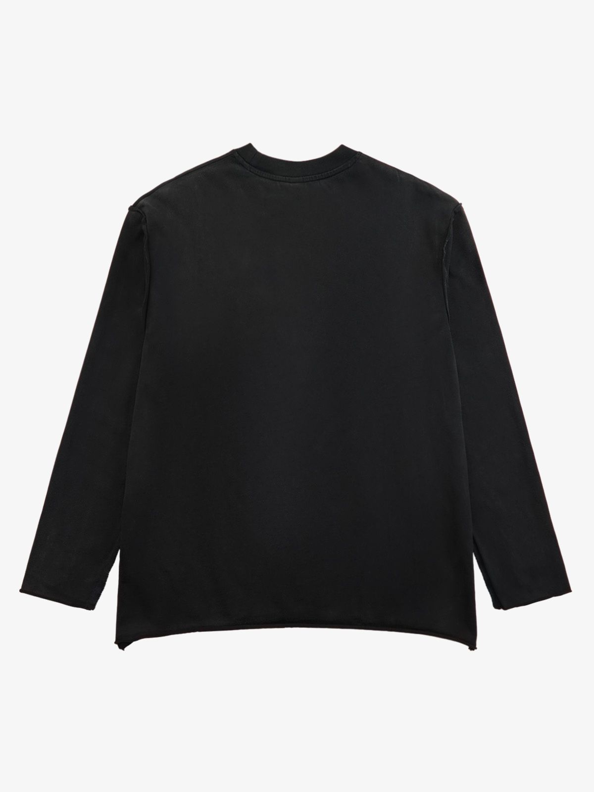 Thesupermade Washed Edge Long Sleeve T-Shirt 