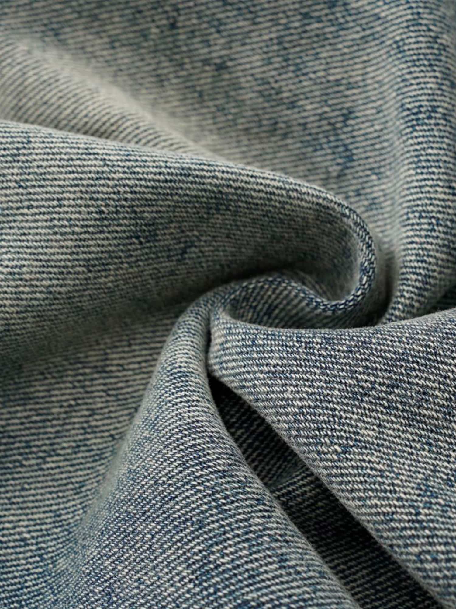 Washed Distressed Deconstructed Split Barrel Jeans - 2359 