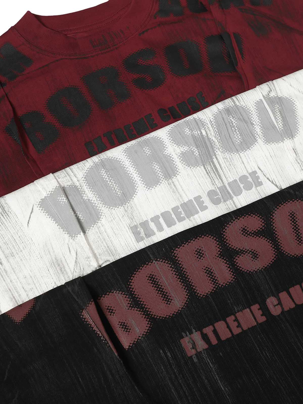 Wasteland Dirty Dye Oversized Graphic T-Shirt 