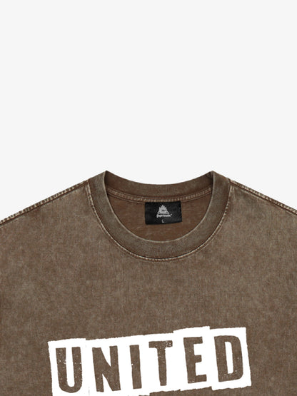 Original United States Of Anxiety Graphic T-Shirt 