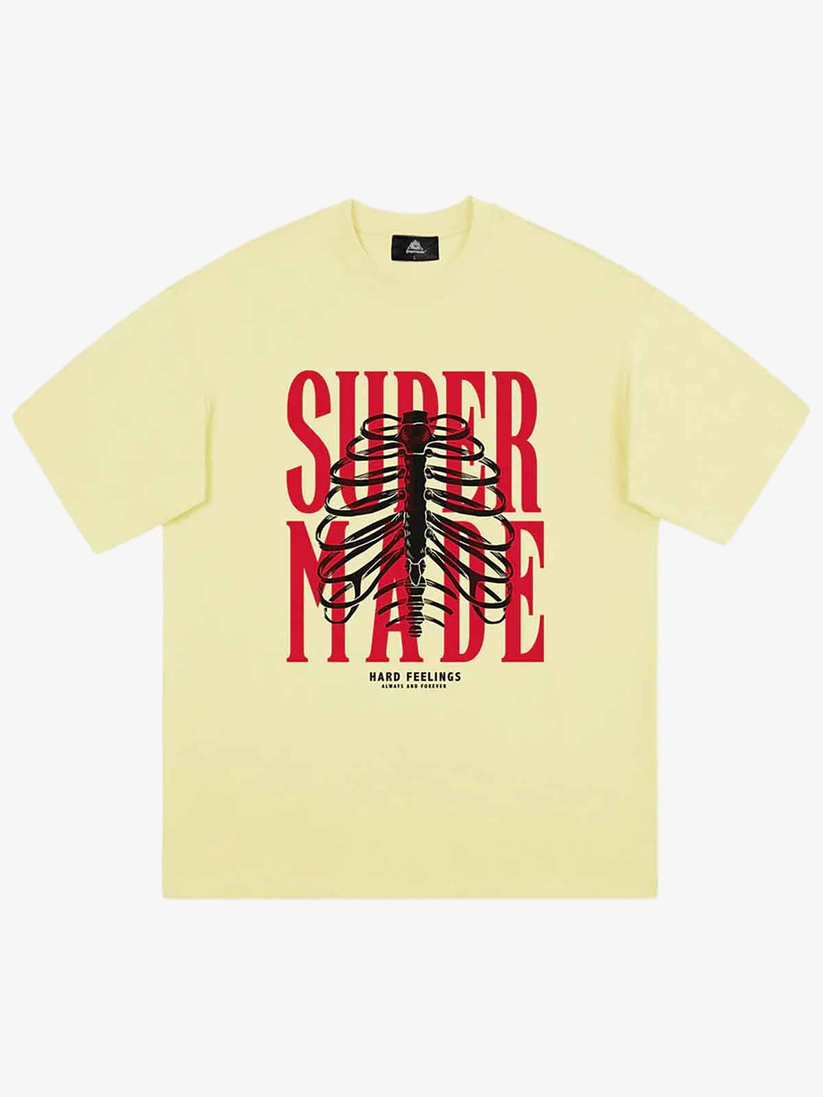 Thesupermade Skull Printed Logo Design T Shirt -1159 