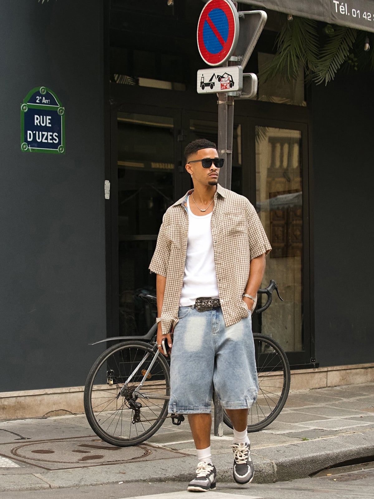 Street Reversible Short-sleeved Shirt - 2089 
