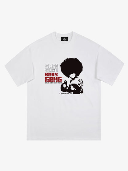 Original BABY GANG Graphic Print T-Shirt 