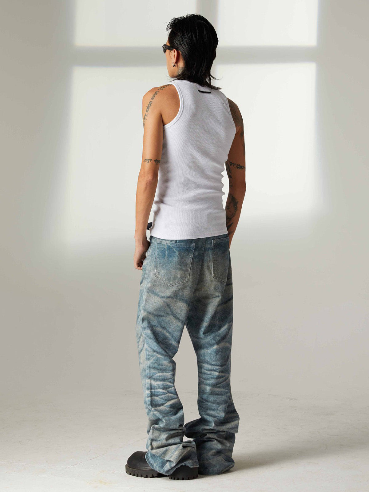 Street Skeleton Print Vest 