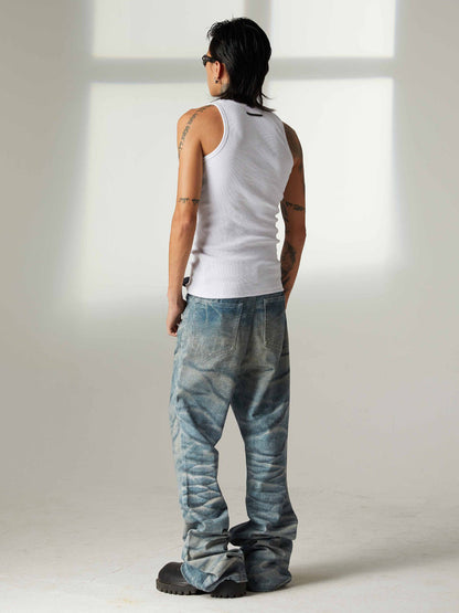 Street Skeleton Print Vest 