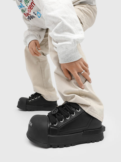 Monochrome Chunky Tread Sneakers - 2267 
