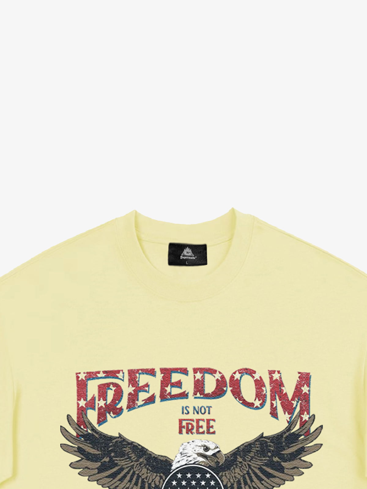 Original Freedom Eagle Print T-shirt 