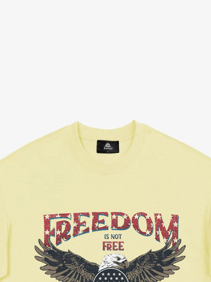 Original Freedom Eagle Print T-shirt 