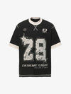 Distressed NO. 28 Jersey T-Shirt 