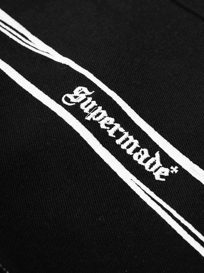 Thesupermade Hip Hop Bones Embroidered Jeans - 1859 