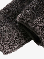 Thesupermade Fur Hooded Quilted Sherpa Jacket - 2304 