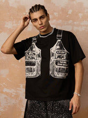 Jacket Print Graphic T-Shirt 