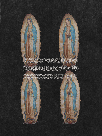 Original Virgin Mary Print T-Shirt 