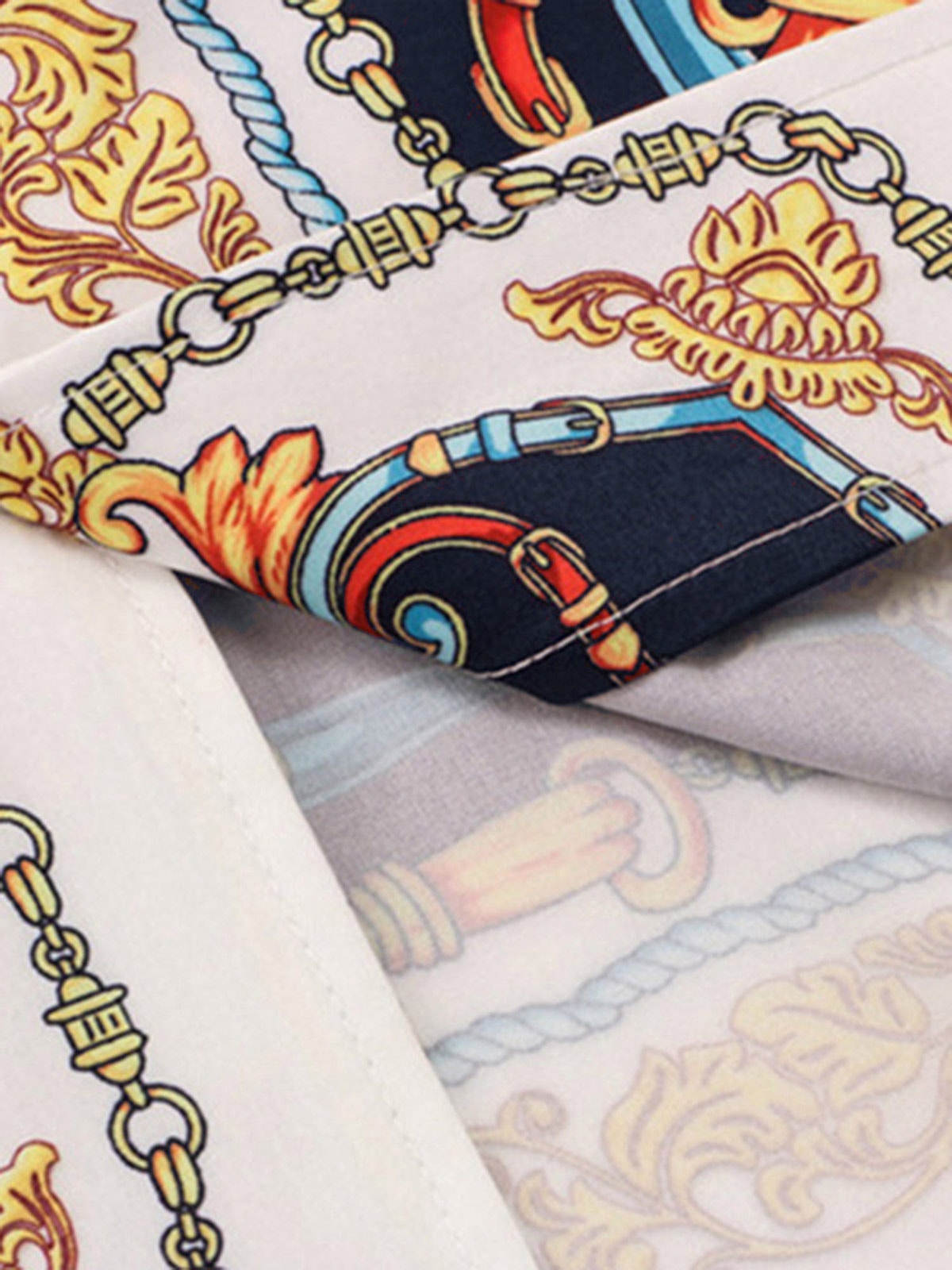 High Street Palace Style Printed Short Sets 