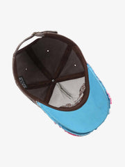 Thesupermade Retro Letter Denim Cap - 2136 