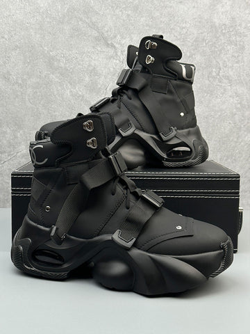 Dual-Strap Stealth Runner Boots 