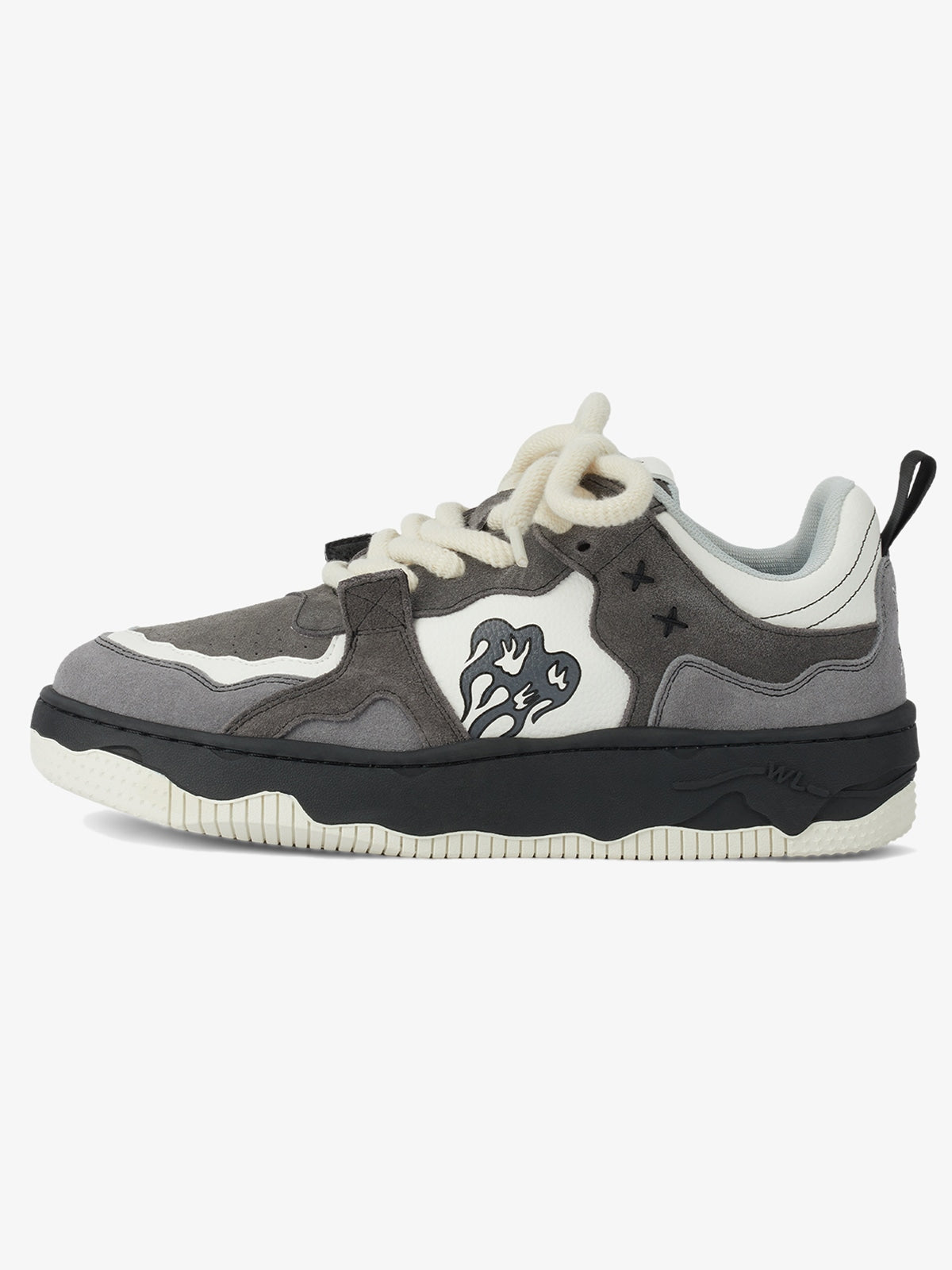Monochrome Shadowwave Heavy-Duty Street Sneakers-1507 