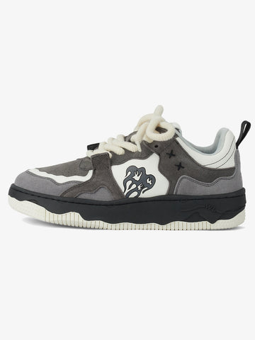 Monochrome Shadowwave Heavy-Duty Street Sneakers-1507 