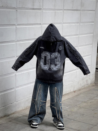 High Street Star Washed Jeans - 2150 