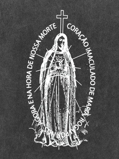 Original Retro Cross Religious Icon T-Shirt 